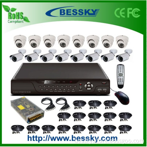 16CH Day/Night CCTV Camera Kits (BE-8116V8IB8RI)